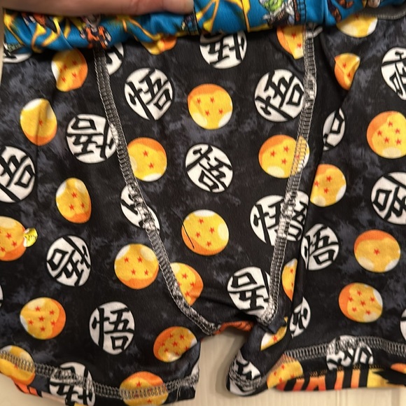 DRAGONBALL Z Boys Size 4-5 xs athletic boxer briefs NWT 4 pairs - Picture 4 of 4
